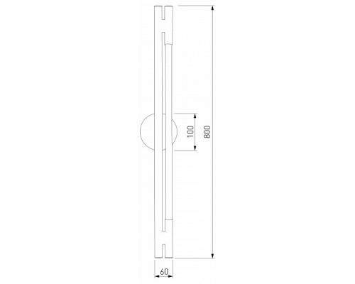 Накладной светильник Eurosvet Talus 50265 LED титан