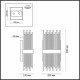 Накладной светильник Odeon Light Focco 4722/4W