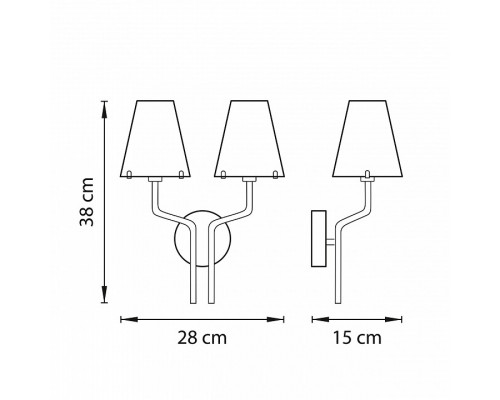 Бра Lightstar Diafano 758624