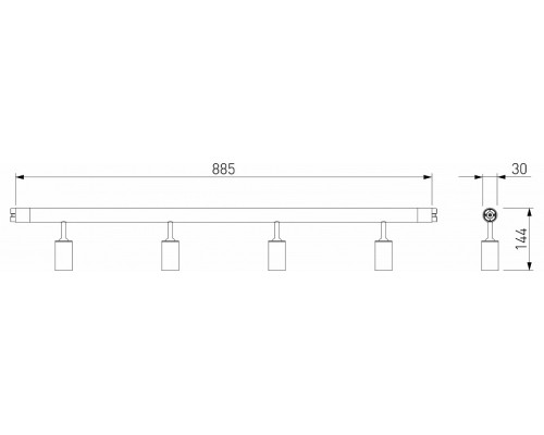 Модульный светильник Elektrostandard Module System a066179