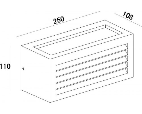 Накладной светильник Deko-Light Wall Line III 731060