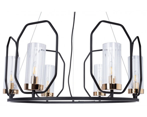 Подвесная люстра Arte Lamp Celaeno A7004SP-6BK