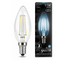 Лампа светодиодная Gauss LED Filament E14 11Вт 4100K 103801211