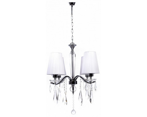 Подвесная люстра LUMINA DECO Alessia LDP 1726-4 CHR