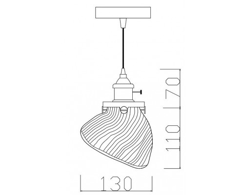 Подвесной светильник Imperiumloft Loft Sea Shell 40,57