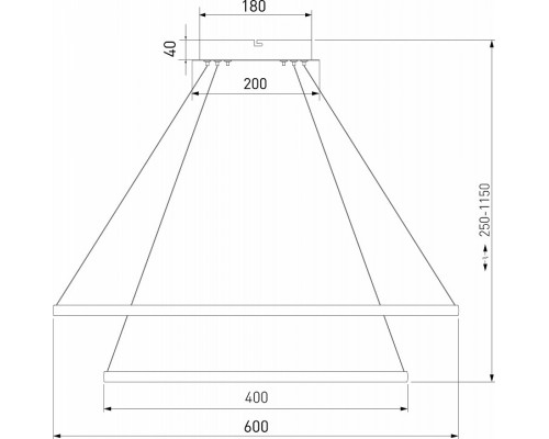 Подвесной светильник Eurosvet Collars a064102