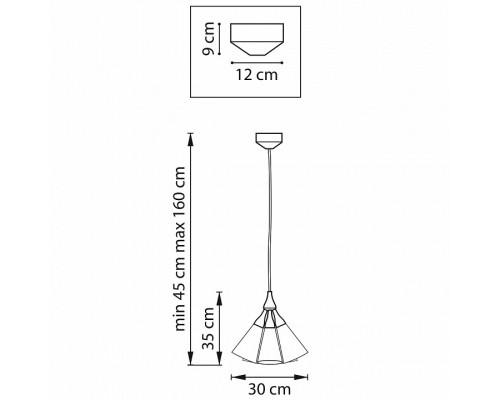 Подвесная люстра Lightstar Cone 757150