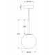 Подвесной светильник Maytoni Basic form MOD321PL-01G3