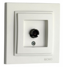 ТВ-розетка проходная Mono Electric Despina 102-190005-137