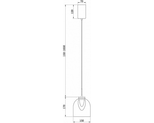 Подвесной светильник Freya Fume FR5399PL-L4BS1