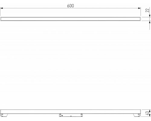 Встраиваемый светильник Elektrostandard Slim Magnetic a063541