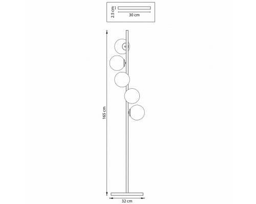 Торшер Lightstar Croco 815757