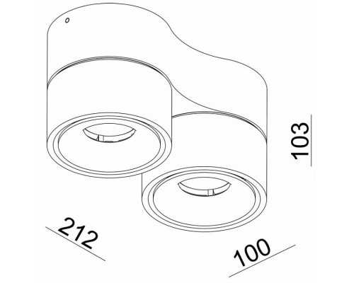 Накладной светильник Deko-Light Uni 348125