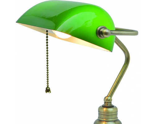 Настольная лампа офисная Arte Lamp Banker A2492LT-1AB