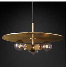 Подвесной светильник Imperiumloft Rh Utilitaire Disk Triple Pendant 40.2339