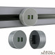 Розетка 2xUSB на треке Arte Milano Am-track-sockets 380011TS/USBx2 Grey