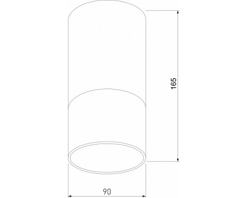 Накладной светильник Elektrostandard Light LED a057158