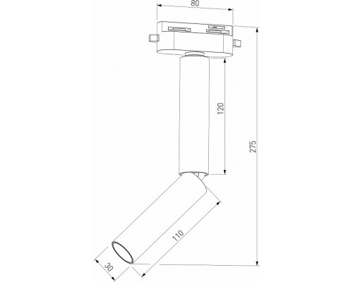 Светильник на штанге Elektrostandard Pika a065275