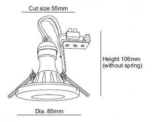 Встраиваемый светильник Deko-Light Alcor 110014