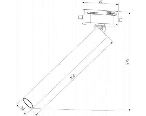 Светильник на штанге Elektrostandard Pika a065273