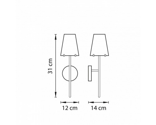 Бра Lightstar Diafano 758614