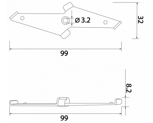 Набор креплений для трека Elektrostandard Slim Magnetic a062153