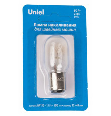 Набор из 3 ламп накаливания Uniel IL-F22 BA15d 15Вт K UL-00010984