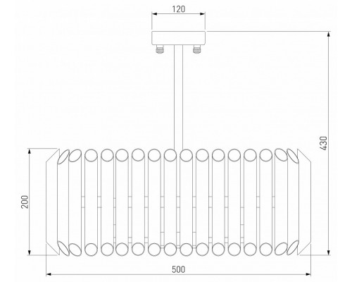 Светильник на штанге Bogate's Castellie a063405