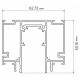 Трек встраиваемый Ambrella Light GL GL3251