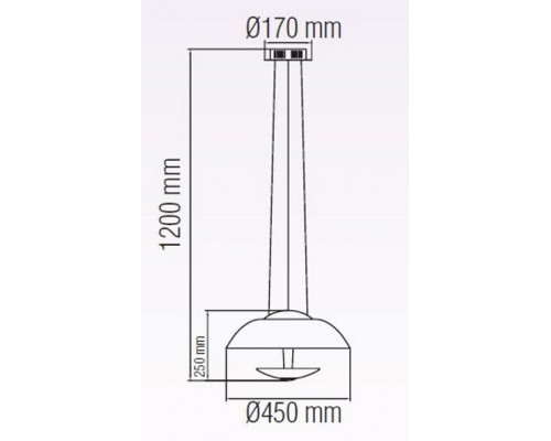 Подвесной светильник Horoz Electric Vista HRZ00002218