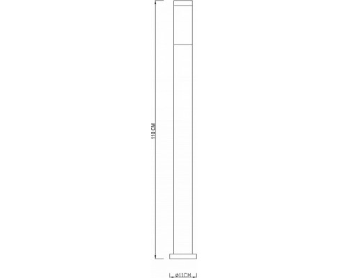 Наземный высокий светильник Deko-Light Nova III 730007