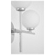 Бра LUMINA DECO Marsiada LDW 6033N-2 RT CHR