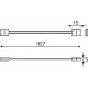 Соединитель лент гибкий Gauss Basic BT432