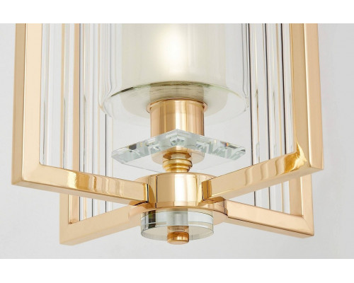 Подвесной светильник LUMINA DECO Manhattan LDP 8012-1 F.GD