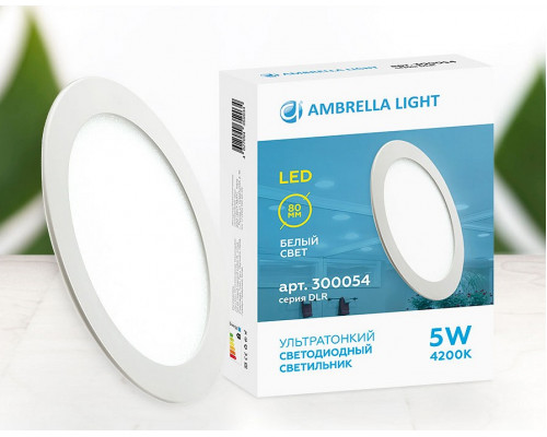 Встраиваемый светильник Ambrella Light DLR 300054