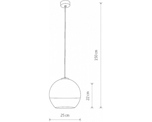 Подвесной светильник Nowodvorski Globe Plus M 7606