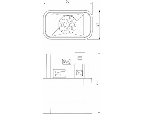 Встраиваемый светильник Elektrostandard Slim Magnetic a062807