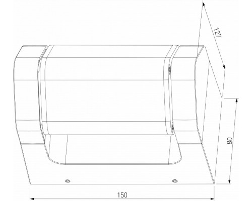 Накладной светильник Elektrostandard DORS a062882