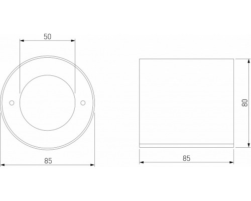 Накладной светильник Elektrostandard Orsa a062935