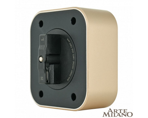 Розетка 2xUSB на треке Arte Milano Am-track-sockets 380022TS/USBx2 Gold