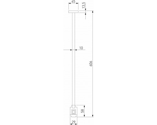 Основание на штанге Elektrostandard Esthetic Magnetic a065444