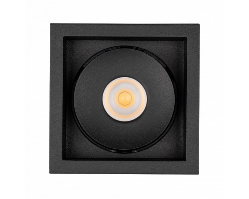 Встраиваемый светильник Arlight CL-SIMPLE-S80x80-9W Warm3000 (BK, 45 deg) 028149