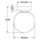 Накладной светильник Maytoni Basic form MOD321WL-01B1