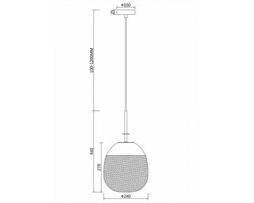 Подвесной светильник Maytoni Lune P072PL-L5W3K