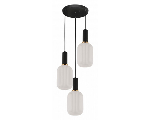 Подвесной светильник LUMINA DECO Rico LDP 1218-3 WT+BK