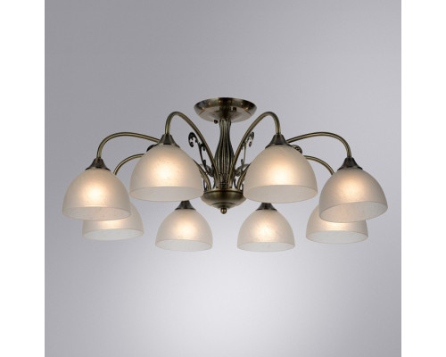 Люстра на штанге Arte Lamp Spica A3037PL-8AB