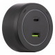 Розетка USB и type C на треке Arte Milano Am-track-sockets-39 399731TS/USB-Type-C Black