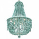 Подвесная люстра Imperiumloft Chanteuse Chandelier Turquoise 40.1993-1