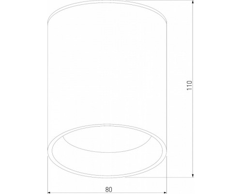 Накладной светильник Elektrostandard Light LED a056270