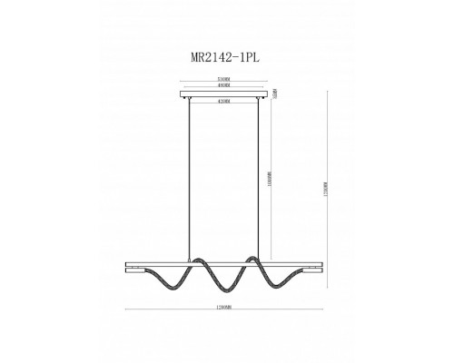Подвесной светильник MyFar Kenneth MR2142-1PL
